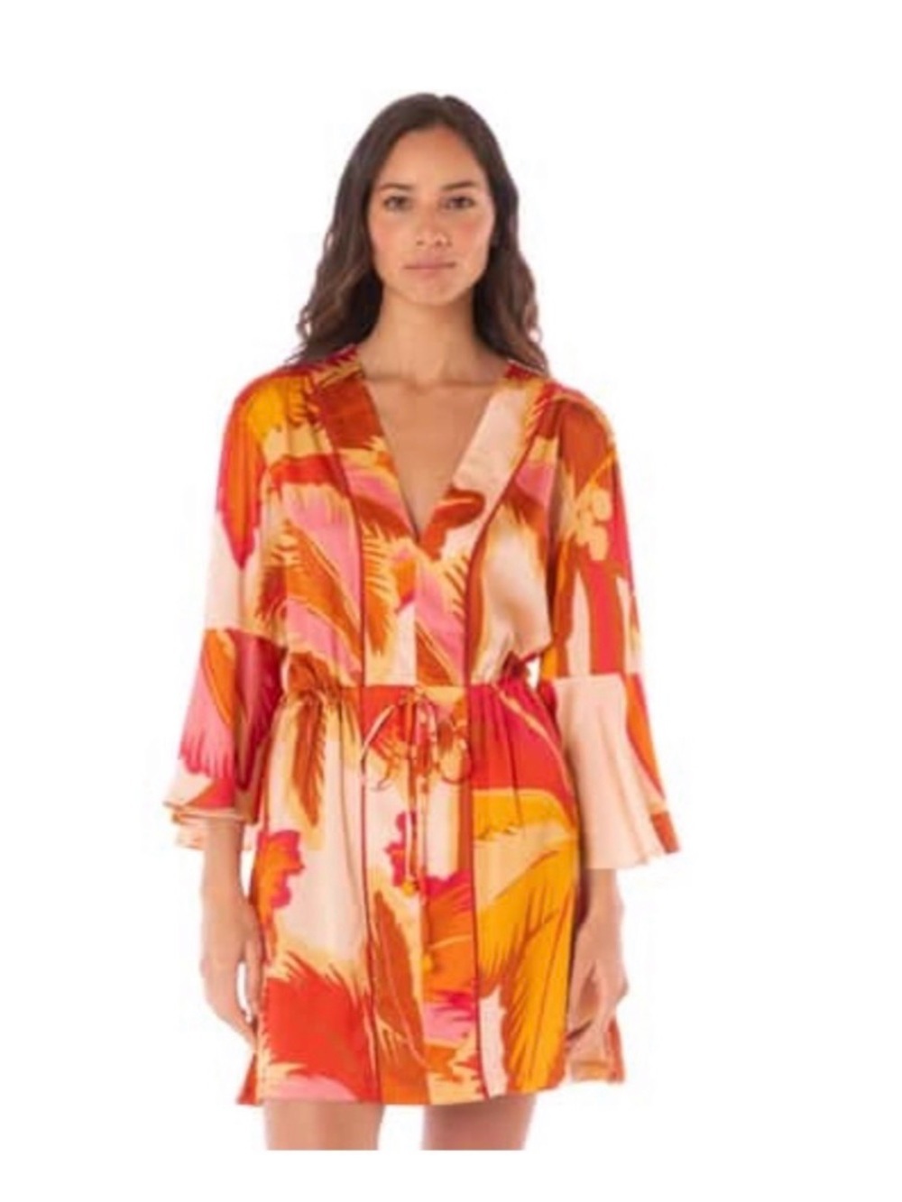 NWT Maaji Jungle Palm Enjoyable Kaftan Dress. Size S.